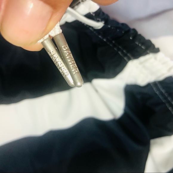 Bather Blue Black Striped swim Trunks XXl 38” - Picture 5 of 8